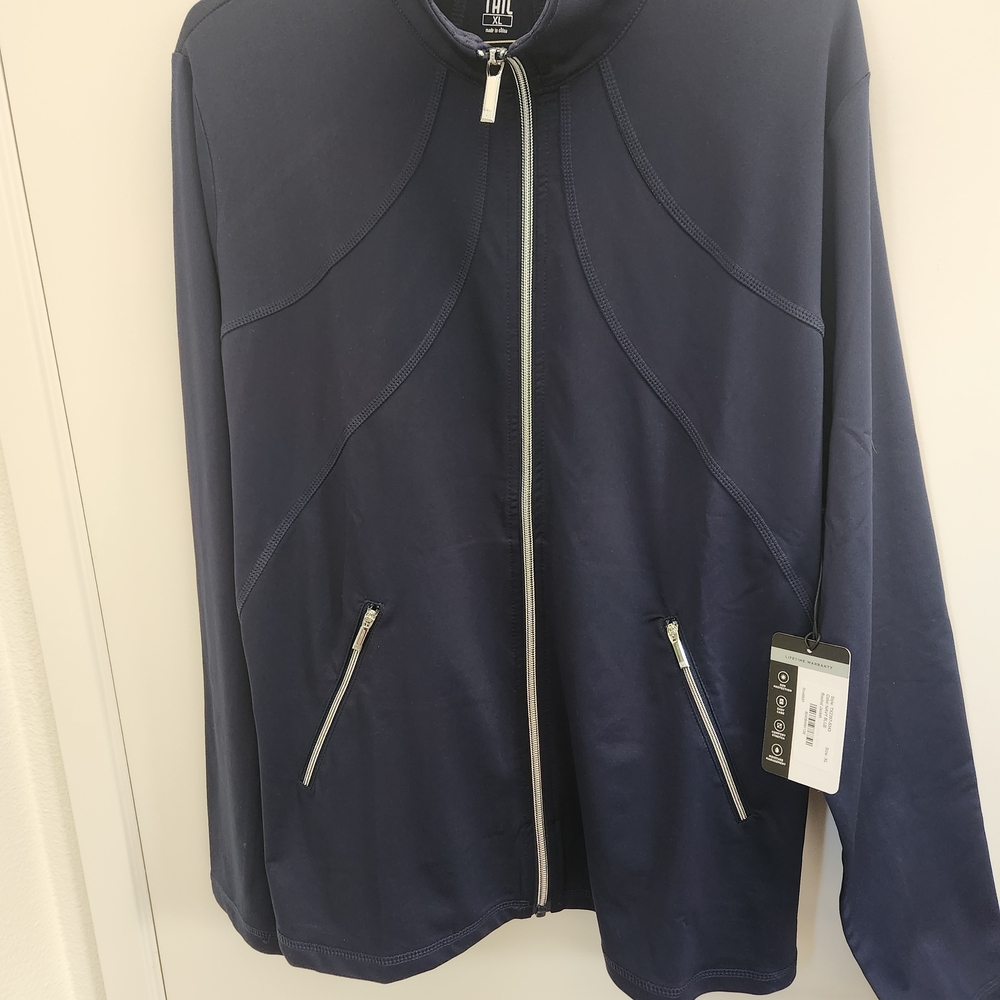 Tail Navy Performance Athletic Jacket NWT - image 1
